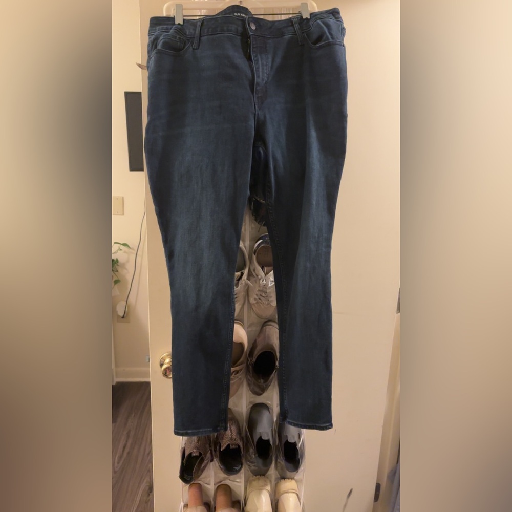 Women's Blue Jeans old navy size 18